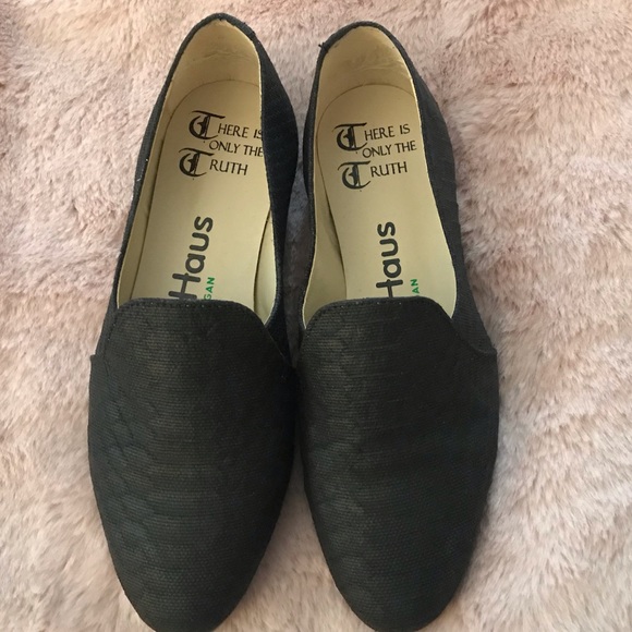 vegan black flats